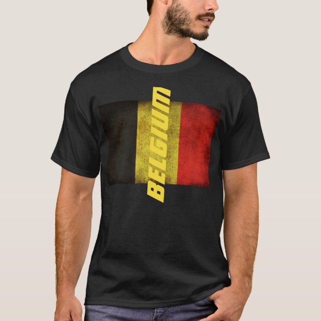 T-shirt de Bélgica (Frente)