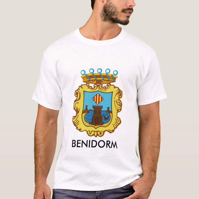 T-shirt de Benidorm (espanha) (Frente)