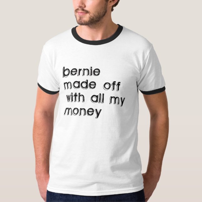T-shirt de Bernie Madoff (Frente)