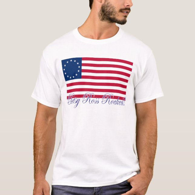 t-shirt de Betsy Ross (Frente)