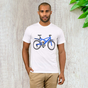 T-Shirt de bicicleta azul