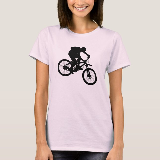T-Shirt de bicicleta de montanha (Frente)