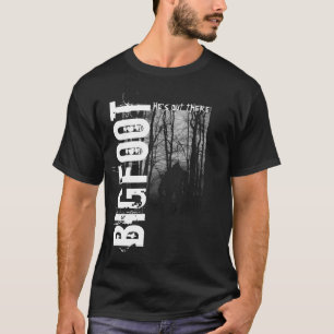T-shirt de Bigfoot dos homens