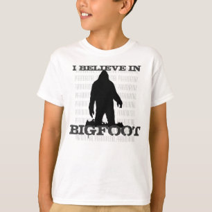 T-shirt de Bigfoot dos miúdos