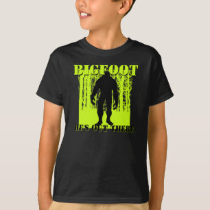 T-shirt de Bigfoot dos miúdos