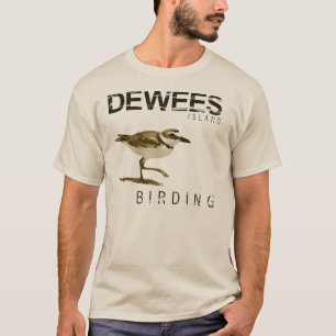 T-shirt de Birding da ilha de Dewees