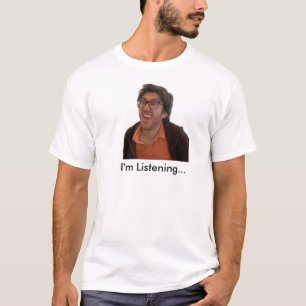 T-shirt de Bloomenfeld do Amir: Eu estou escutando