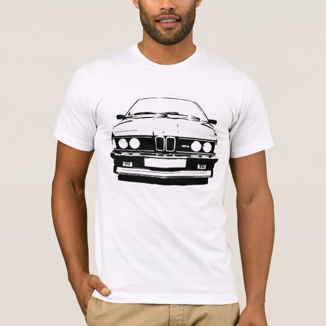 T-shirt de BMW e24 M6 (Frente)