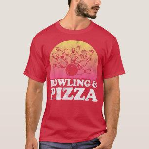 T-Shirt de boliches e Pizza