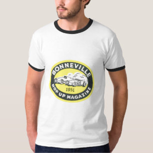 T-shirt De Bonneville do salto compartimento acima