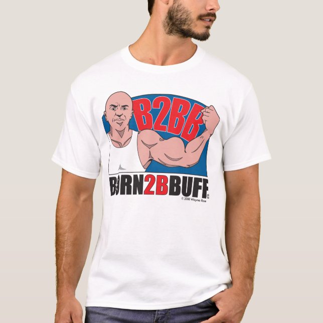 T-shirt de Born2BBuff (Frente)