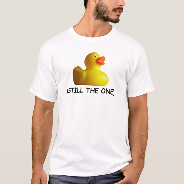 T-shirt de borracha de Duckie (ainda esse) (Frente)