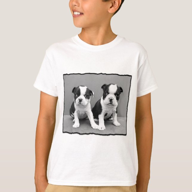 T-shirt de Boston Terrier (Frente)