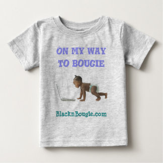 T-shirt de Bouge do bebê