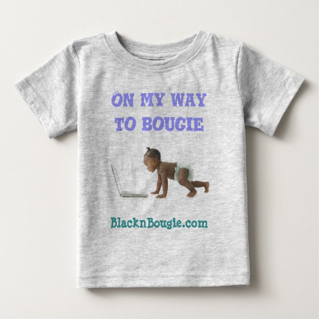 T-shirt de Bouge do bebê (Frente)