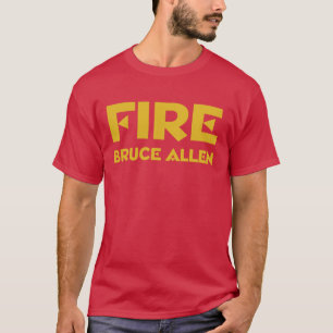 T-shirt de Bruce Allen do fogo