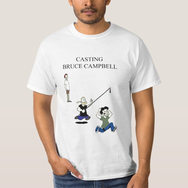 T-shirt de Bruce Campbell da carcaça (Frente)