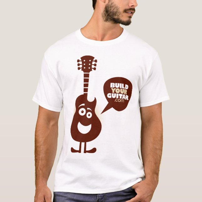 t-shirt de BUILDYOURGUITAR.com (Frente)