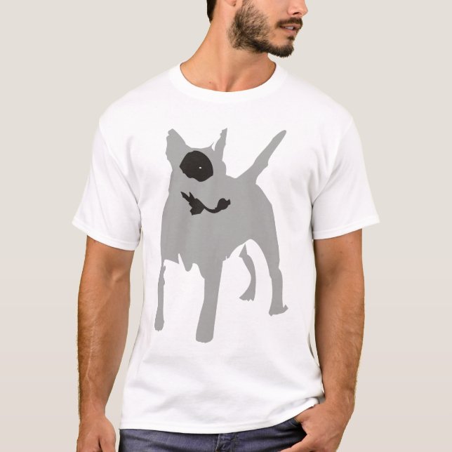 T-shirt de bull terrier (Frente)