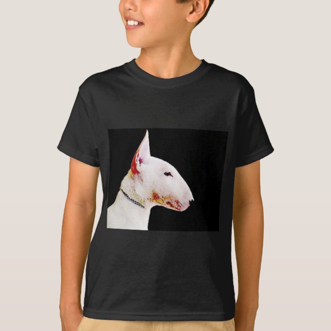 T-shirt de bull terrier (Frente)