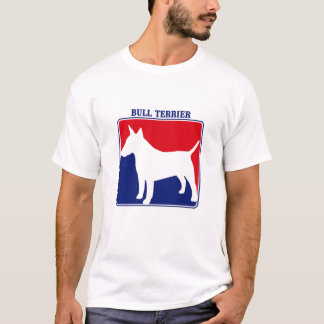 T-shirt de bull terrier da liga principal