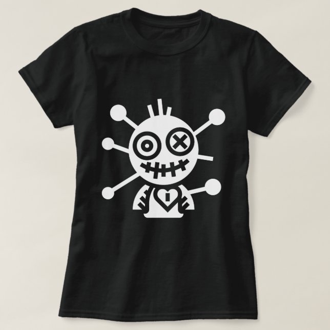T-Shirt de Cabeça de Pino (Frente do Design)