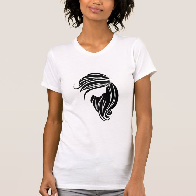 T-Shirt de Cabelo Longo (Frente)