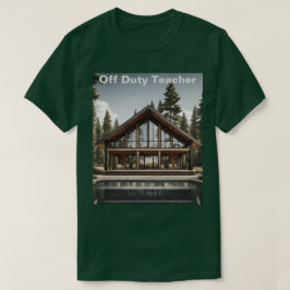 T-Shirt De Cabina De Professores De Desserviço