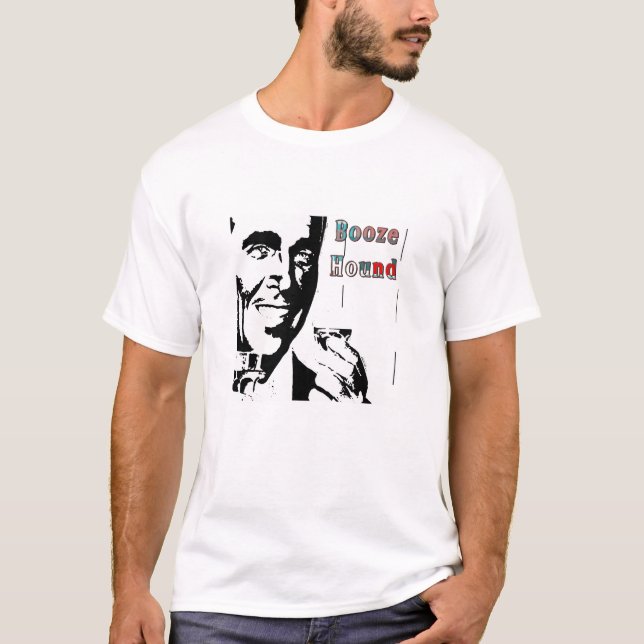 T-Shirt de Caça-Booze (Frente)