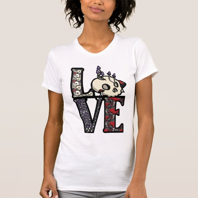 T-Shirt de Cães e Cogumelos AMES (Frente)