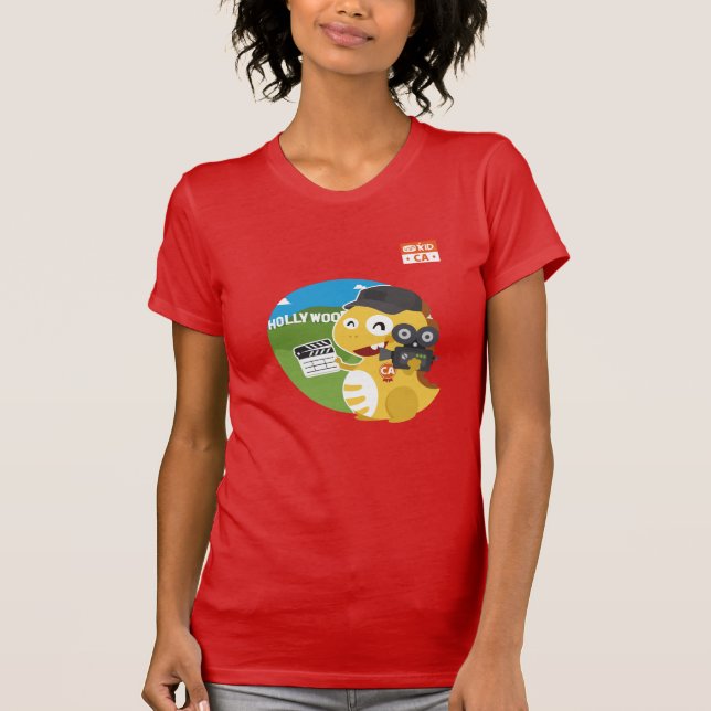 T-shirt de Califórnia VIPKID (alaranjado) (Frente)