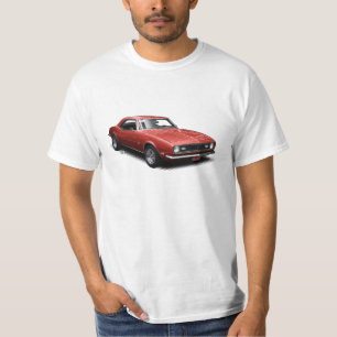 T-shirt de Camaro do vermelho 68