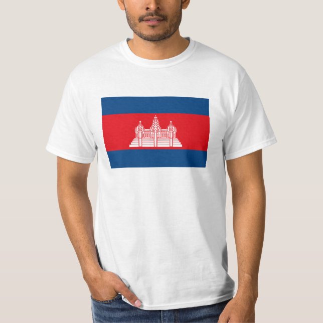 T-shirt de Cambodia (Frente)