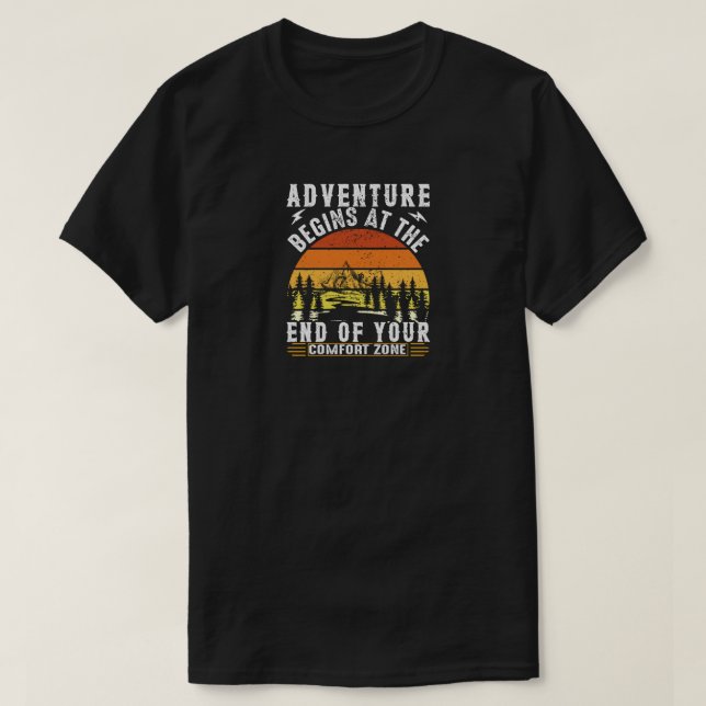 T-Shirt de caminhada (Frente do Design)