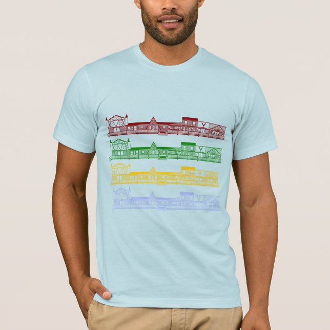 T-Shirt de Caminhada de Quatro Sessões (Frente)