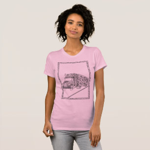 T-Shirt De Caminhão Grande