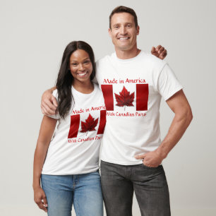 T-shirt de Canadá & camisola encapuçado da