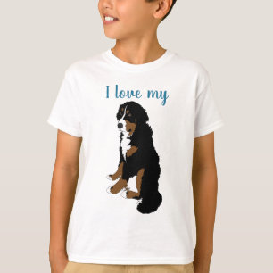 T-Shirt de Cão de Montanha Bernese