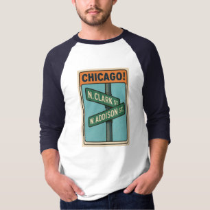 T-shirt de Capa Clark e Addison Basic 3/4