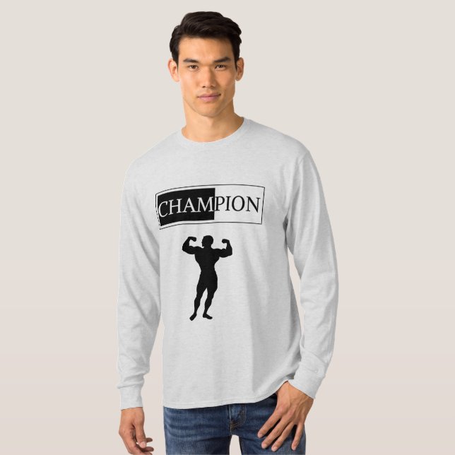 T-Shirt de Capa Longa (Frente Completa)