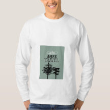 T-Shirt de Capa Longa com Viagem de Segurança