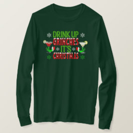 T-Shirt de Capa Longa de Natal
