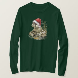 T-Shirt de Capa Longa de Natal