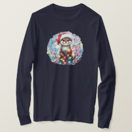 T-Shirt de Capa Longa de Natal