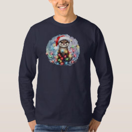 T-Shirt de Capa Longa de Natal