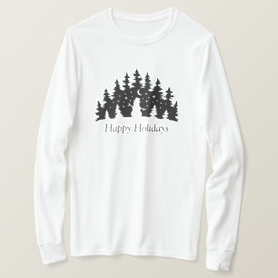 T-Shirt de Capa Longa de Natal