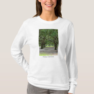 T-Shirt de Capa Longa e Painterly, Jardins de Pont