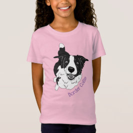 T-Shirt de Cartoon Coca-Collie-Fronteira