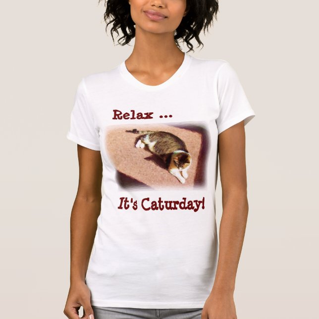 T-shirt de Caturday (Frente)