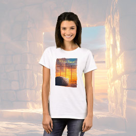 T-Shirt de Celebração de Ressurreição da páscoa